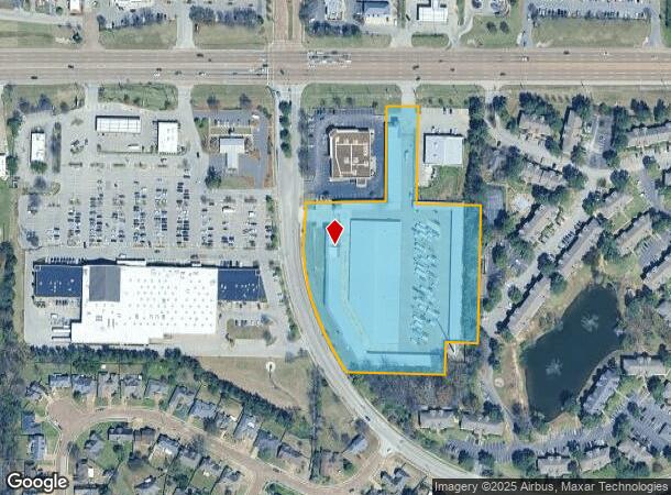  8953 Fletcher Trace Pky, Cordova, TN Parcel Map