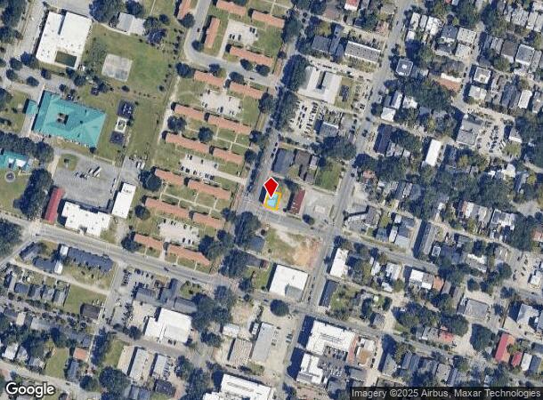  1216 Martin Luther King Jr Blvd, Savannah, GA Parcel Map