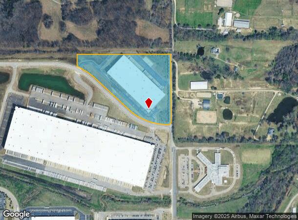 12914 Stateline Rd, Olive Branch, MS Parcel Map
