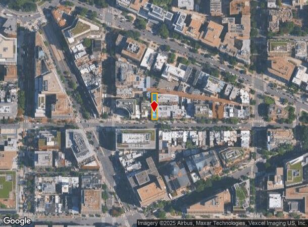  1757 N St Nw, Washington, DC Parcel Map