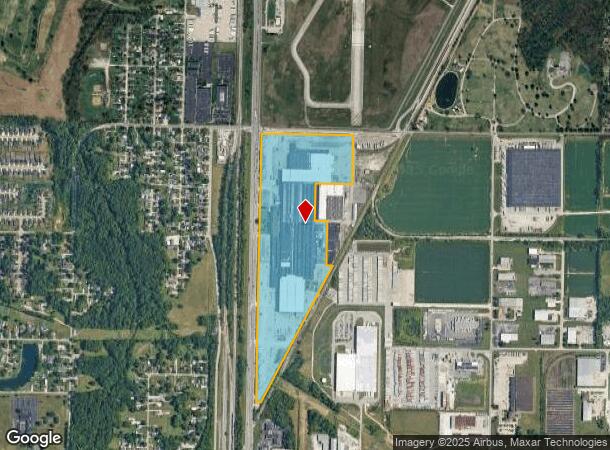  5401 Highway 41 N, Evansville, IN Parcel Map