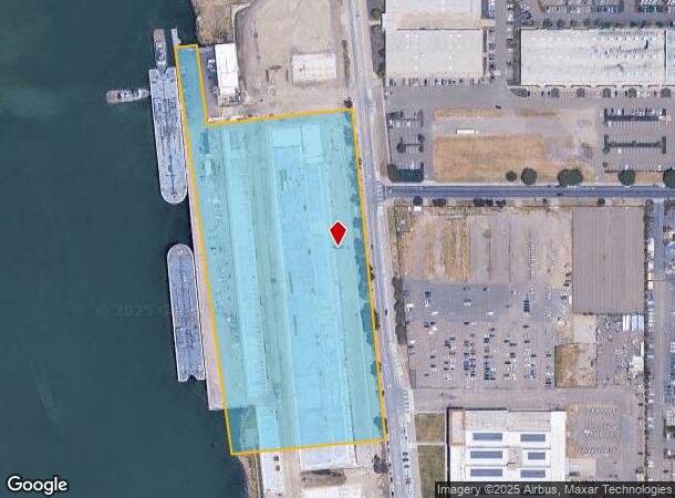  1411 Harbour Way S, Richmond, CA Parcel Map