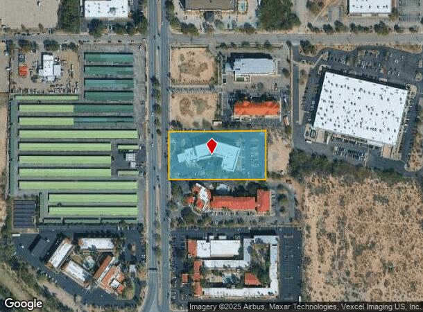 2630 E Elvira Rd, Tucson, AZ Parcel Map