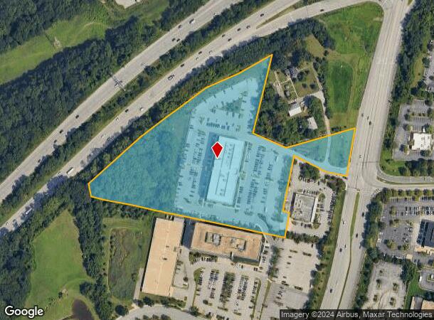  1500 W Nursery Rd, Linthicum Heights, MD Parcel Map