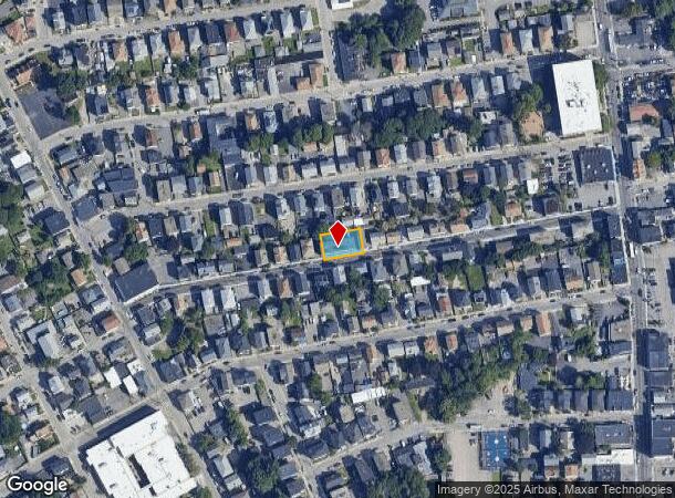  91 Sylvian St, Central Falls, RI Parcel Map