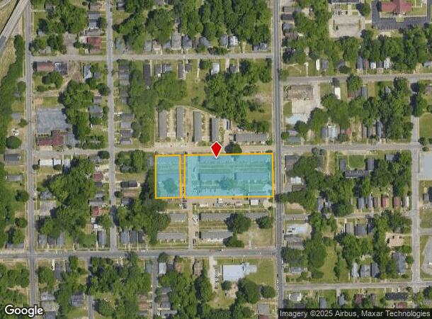  503 Columbus St, Montgomery, AL Parcel Map