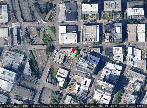 1300 W Burnside St, Portland, OR Parcel Map