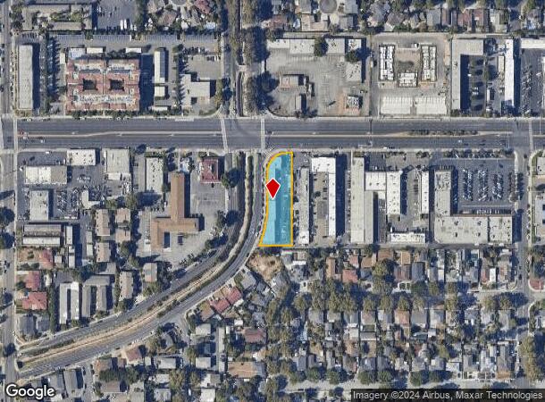  3170 El Camino Real, Santa Clara, CA Parcel Map