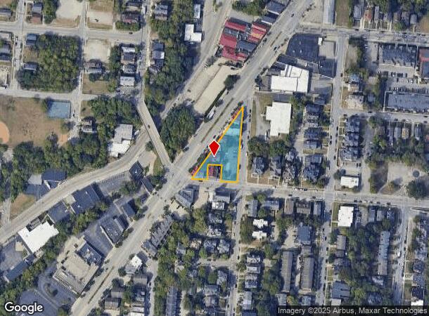2220 Gilbert Ave, Cincinnati, OH Parcel Map