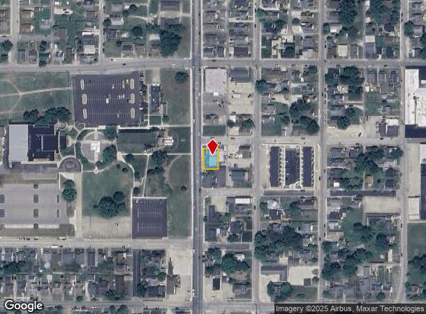  1112 Newton St, Jasper, IN Parcel Map