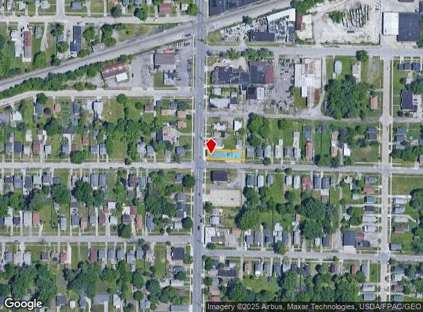  1627 W Oberlin Ave, Lorain, OH Parcel Map