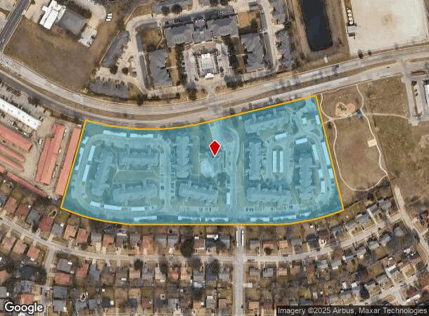 3801 Sycamore School Rd, Fort Worth, TX Parcel Map