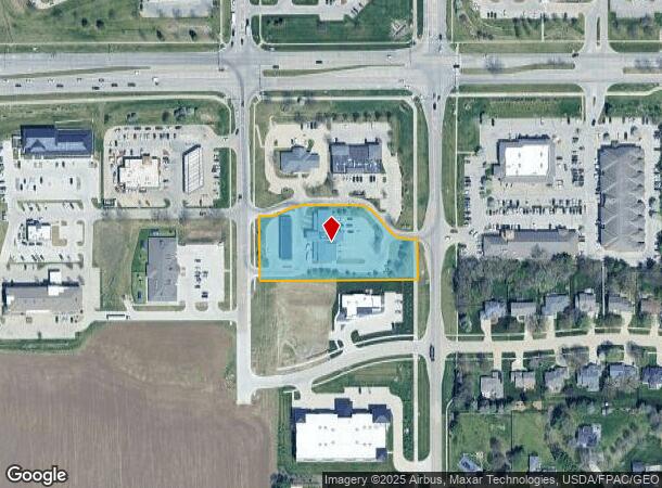 805 S 50Th St, West Des Moines, IA Parcel Map