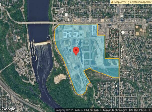  800 Cretin Ave S, Saint Paul, MN Parcel Map