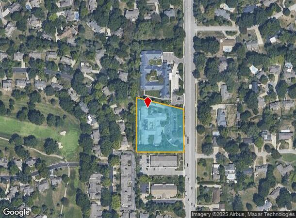  12724 State Line Rd, Leawood, KS Parcel Map