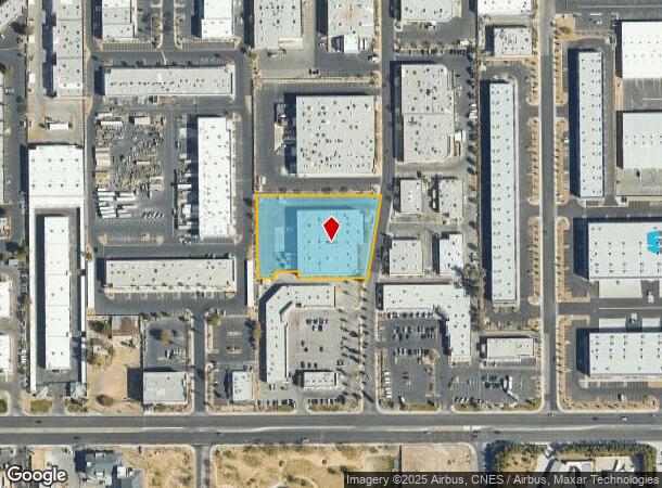  6435 Sunset Corporate Dr, Las Vegas, NV Parcel Map