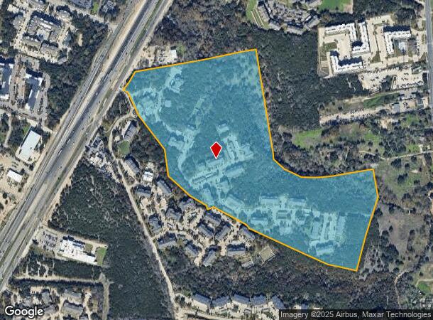 8001 S Interstate 35, Austin, TX Parcel Map