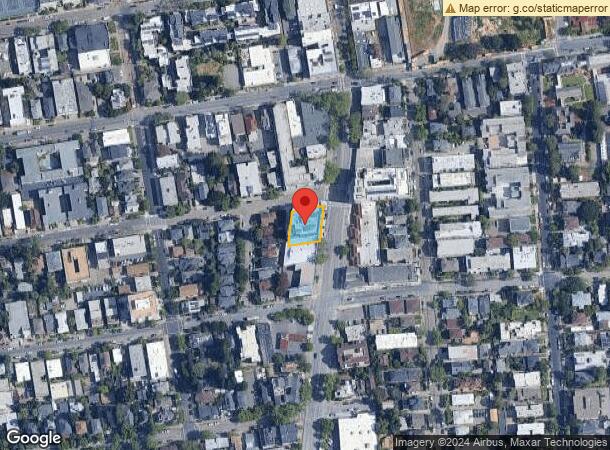  2556 Telegraph Ave, Berkeley, CA Parcel Map