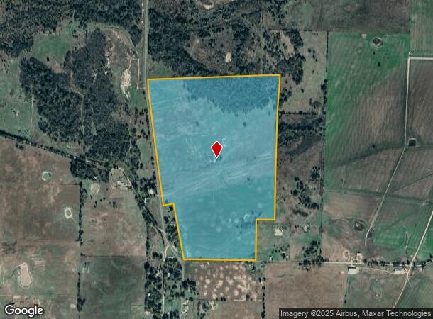 Fm100 Cr2405, Honey Grove, TX Parcel Map