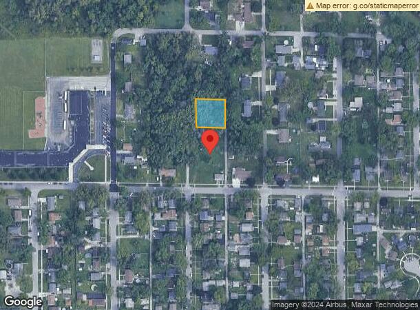  451 N Guyer St, Hobart, IN Parcel Map