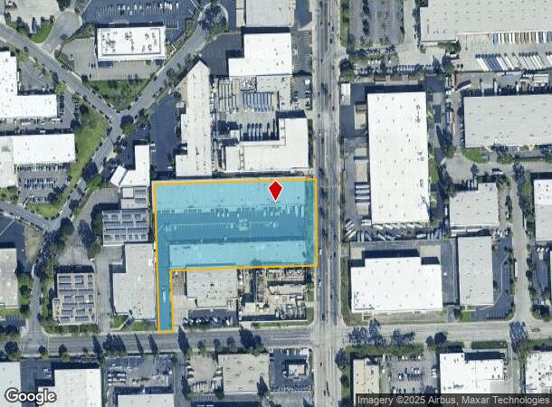 17101 Central Ave, Carson, CA Parcel Map