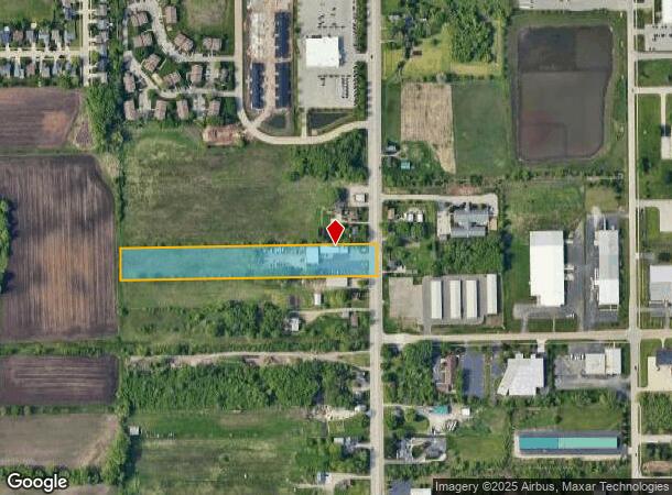  3185 Jackson St, Oshkosh, WI Parcel Map