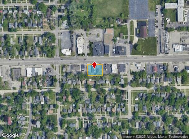  3724 Davison Rd, Flint, MI Parcel Map