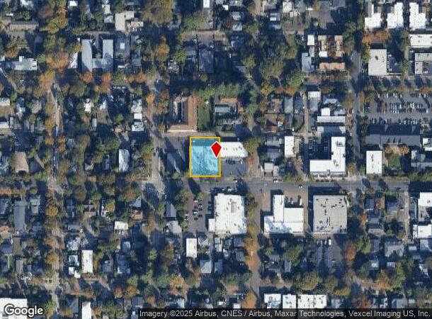  439 W 11Th Ave, Eugene, OR Parcel Map