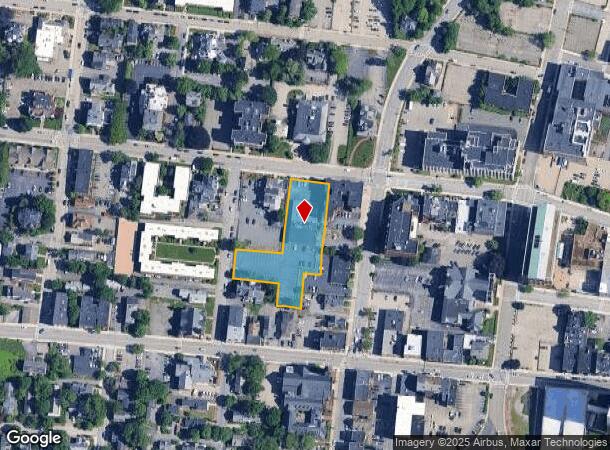 48 Elm St, Worcester, MA Parcel Map