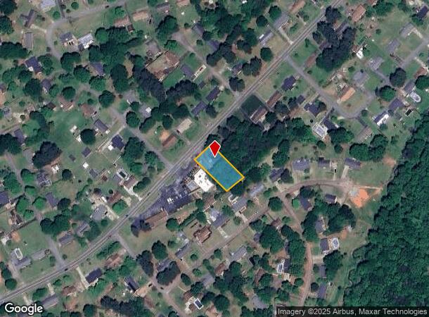  1203 Springfield Rd, Boiling Springs, SC Parcel Map