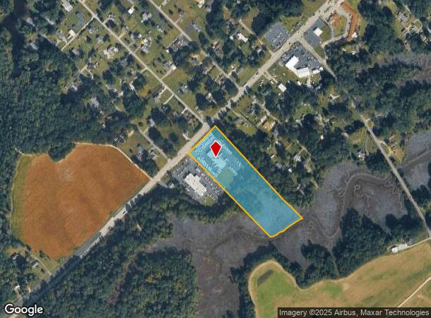 18727 Eltham Rd, West Point, VA Parcel Map