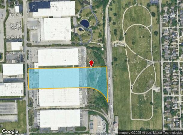  11701 S Central Ave, Alsip, IL Parcel Map