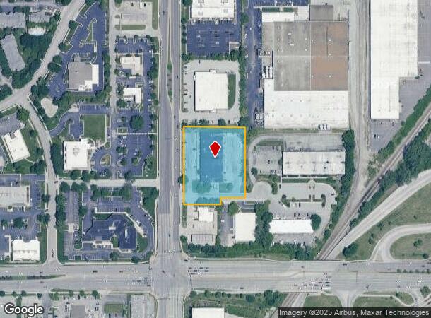  8605 Quivira Rd, Lenexa, KS Parcel Map