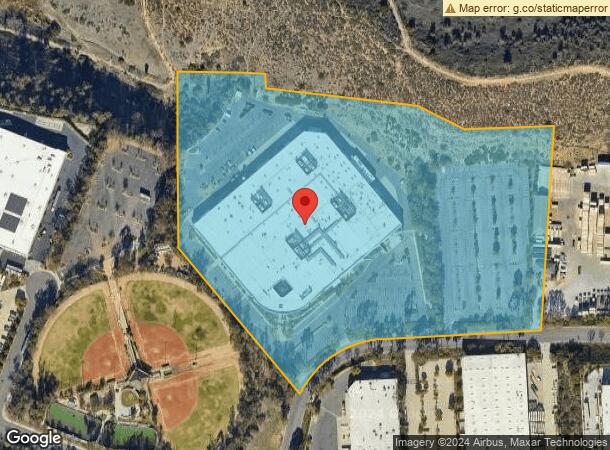  12365 Crosthwaite Cir, Poway, CA Parcel Map