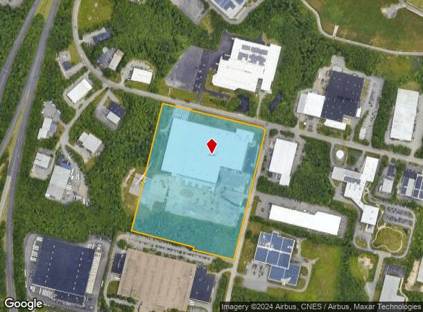  631 Airport Rd, Fall River, MA Parcel Map