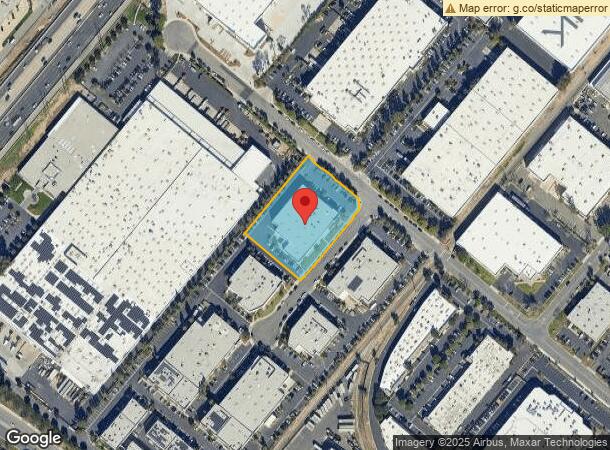  15773 Gateway Cir, Tustin, CA Parcel Map