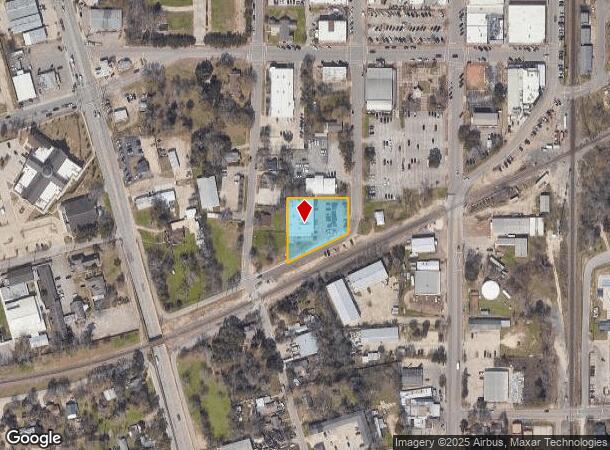  103 N Thompson St, Conroe, TX Parcel Map