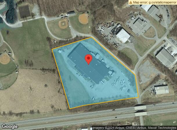  219 Industrial Park Rd, Bluefield, VA Parcel Map