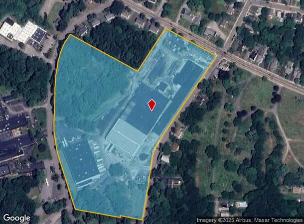  1 Fisher St, Franklin, MA Parcel Map