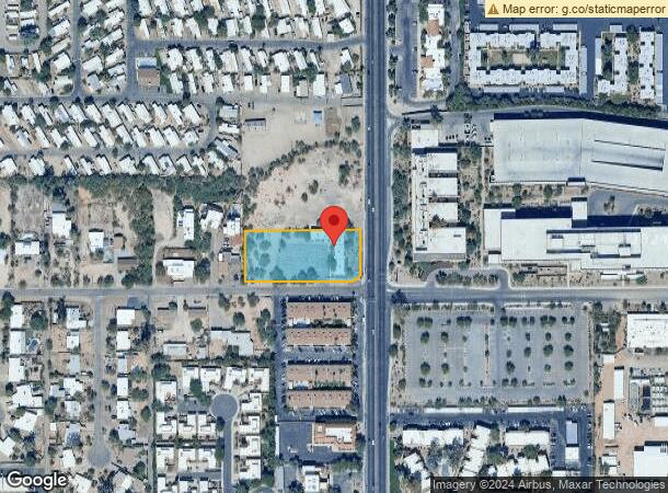  3801 N Campbell Ave, Tucson, AZ Parcel Map