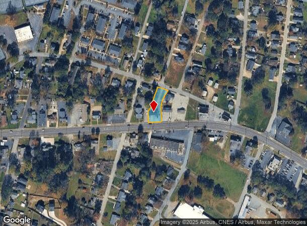 816 W Poinsett St, Greer, SC Parcel Map