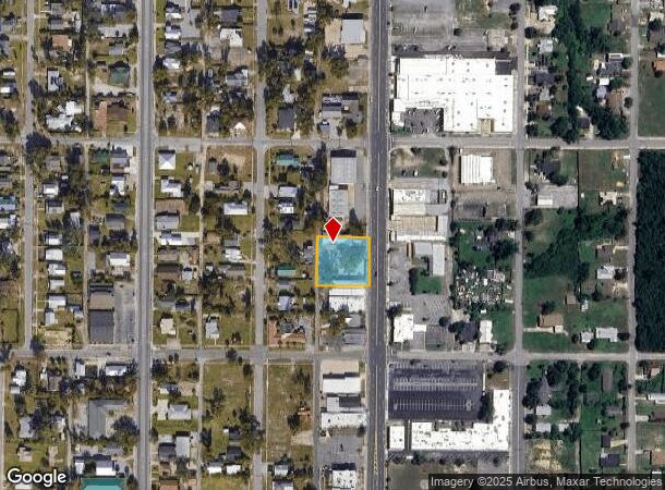  833 Harrison Ave, Panama City, FL Parcel Map