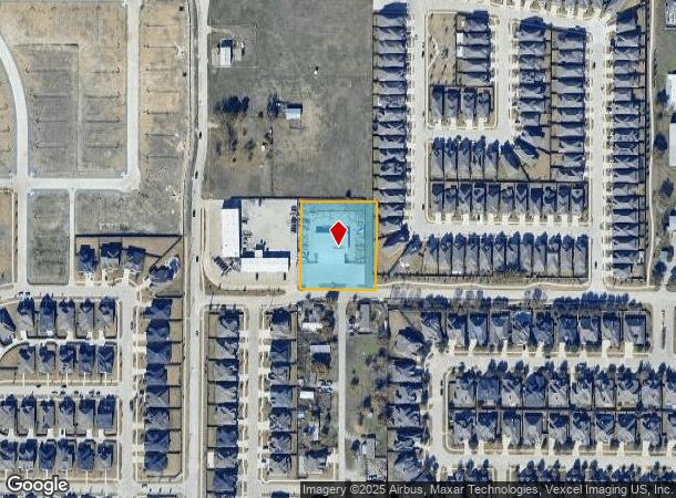 1707 Old Witt Rd, Frisco, TX Parcel Map