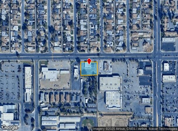 2001 Columbus St, Bakersfield, CA Parcel Map