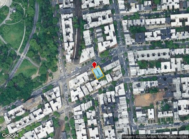  210 Parkside Ave, Brooklyn, NY Parcel Map