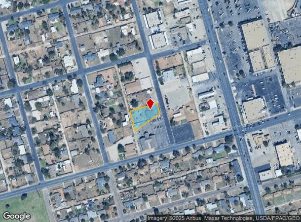 1005 Austin St, Midland, TX Parcel Map