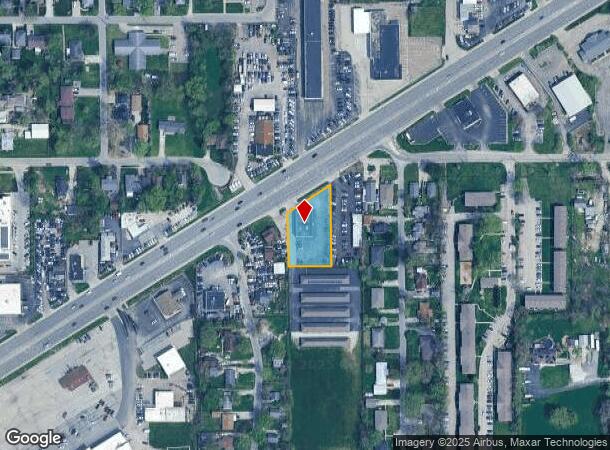 8501 Pendleton Pike, Indianapolis, IN Parcel Map
