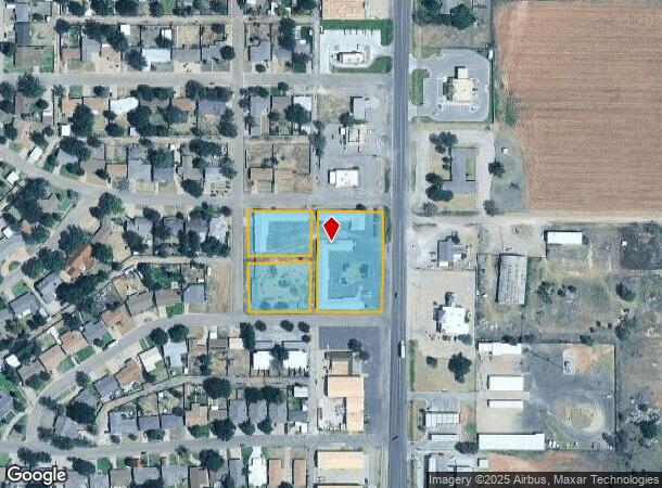 2021 Hall Ave, Littlefield, TX Parcel Map