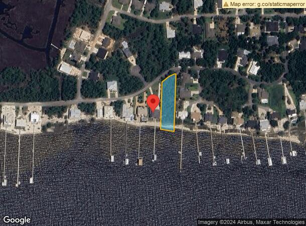  5820 Red Cedar St, Pensacola, FL Parcel Map