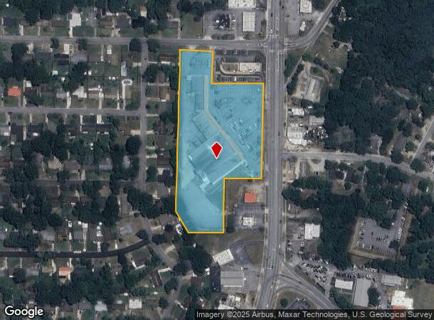  1807 S Lumpkin Rd, Columbus, GA Parcel Map